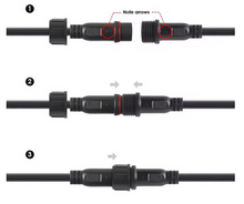 Cargar imagen en el visor de la galería, Extensión DC 12V Hembra - Macho 3m
