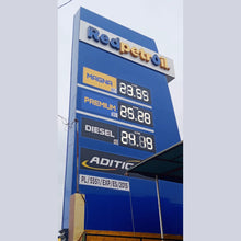 Cargar imagen en el visor de la galería, Digito Led Blanco Grande para Exterior 18''