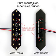 Cargar imagen en el visor de la galería, Digito Led Blanco Chico para Exterior 9 1/4"