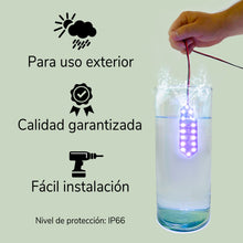 Cargar imagen en el visor de la galería, Digito Led Blanco Chico para Exterior 9 1/4"