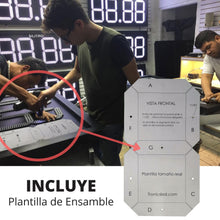 Cargar imagen en el visor de la galería, Digito Led Blanco Grande para Exterior 18''