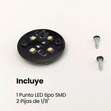Cargar imagen en el visor de la galería, Punto Chico LED SMD Blanco