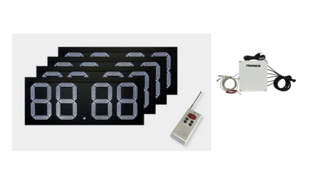 4 Preciadores Electrónicos Tarifarios Dígitos 18